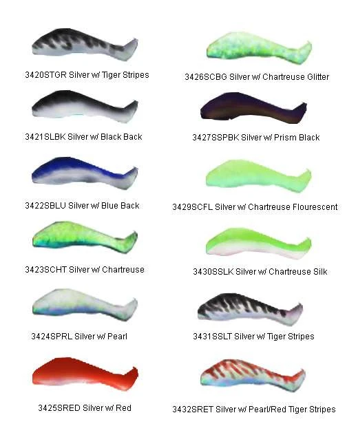 9ers Silver Spinner Rig Lures 2 9ers Silver Spinner Rig Lures - Image 2