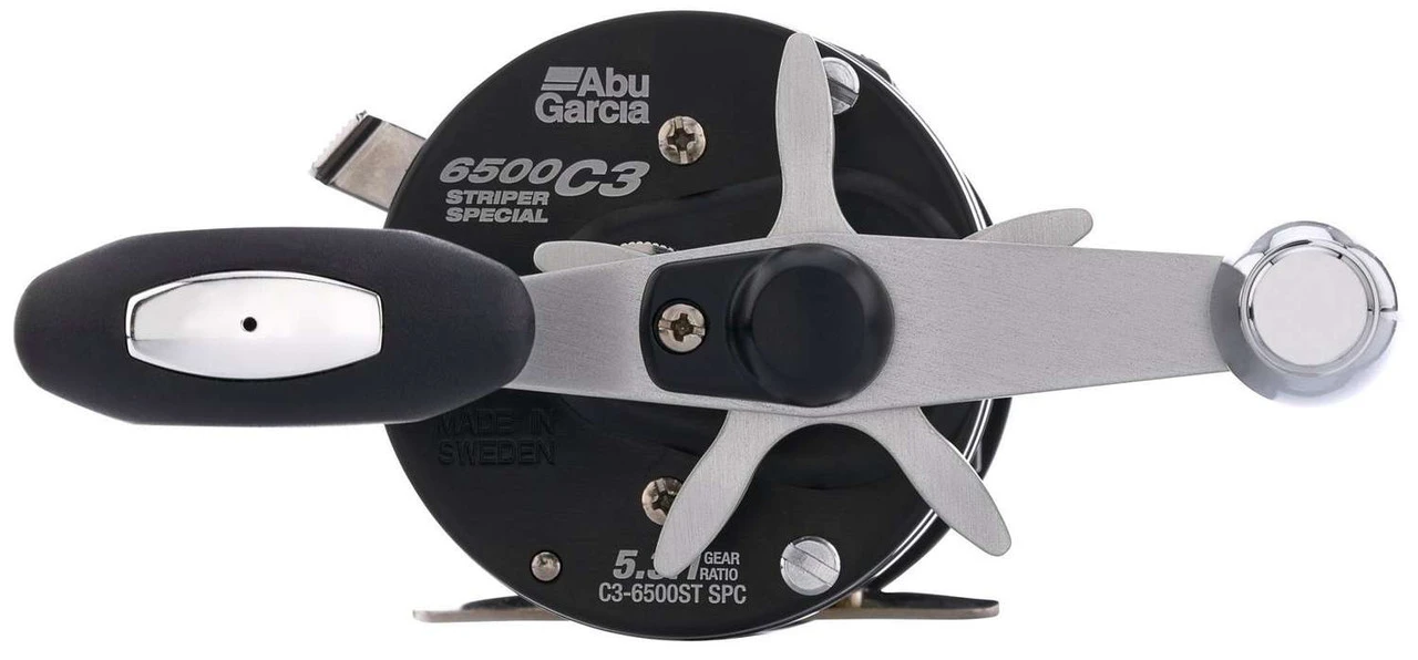 Abu Garcia C3 Striper Special Round Baitcasting Reel - Black 3 Abu Garcia C3 Striper Special Round Baitcasting Reel - Black - Image 3