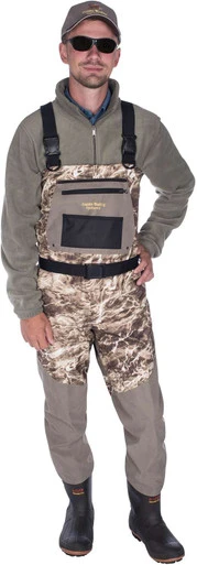 Caddis Mossy River Series Chest Bootfoot Waders