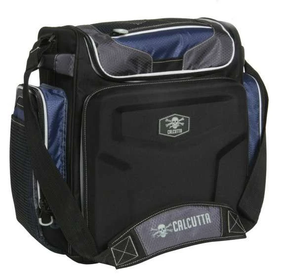 Calcutta Explorer Non-Rolling Tackle Bag with 5 3700 Trays & PVC Lure Lid 1 Calcutta Explorer Non-Rolling Tackle Bag with 5 3700 Trays & PVC Lure Lid