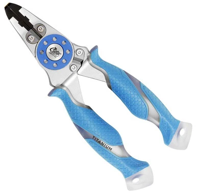 Cuda 18846 Titanium Bonded Aluminum Alloy Dual Pliers & Cutters 1 Cuda 18846 Titanium Bonded Aluminum Alloy Dual Pliers & Cutters