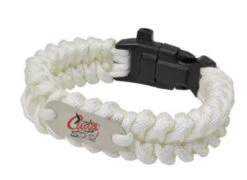 Cuda Men's Marine Bracelet with Integrated Compass and Whistle