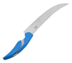 Cuda Titanium Bonded Curved Blade Knife with Oversized Backbone
