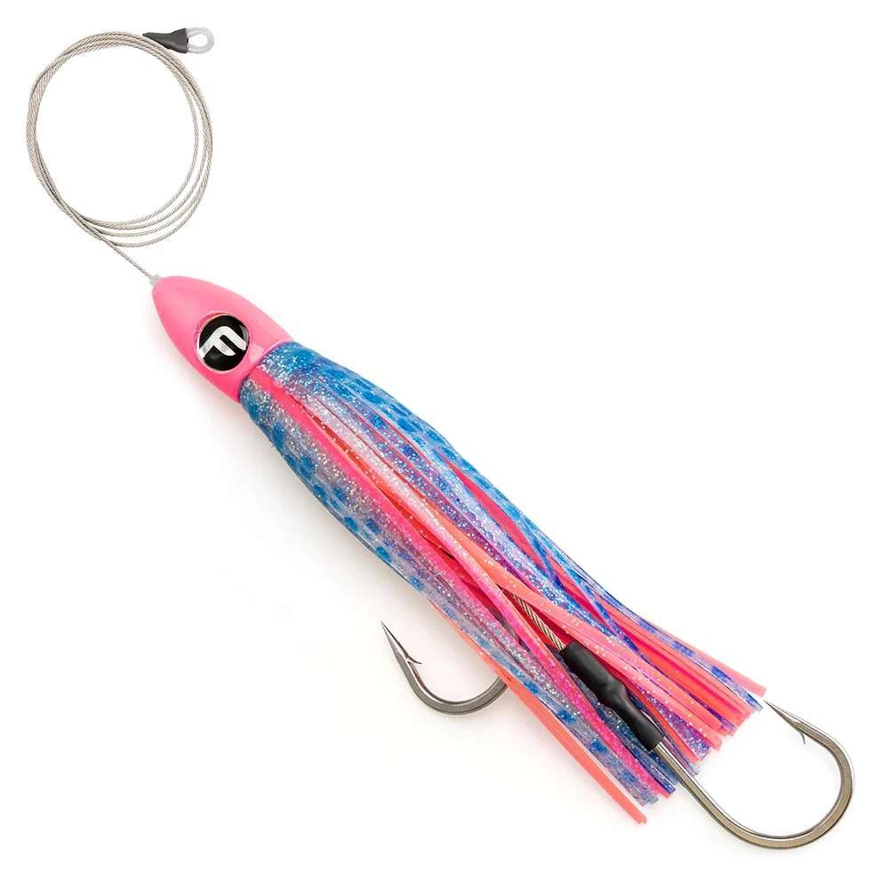 Fathom Offshore Cable-Rigged Fatboy Lead Medium 9in Trolling Lures 4 Fathom Offshore Cable-Rigged Fatboy Lead Medium 9in Trolling Lures - Image 4