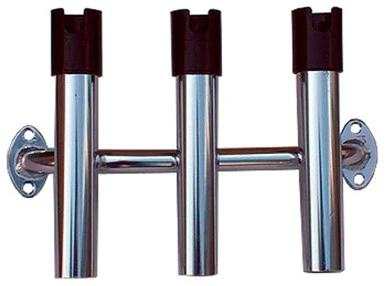 Fish-N-Mate 365 3-Rod Boat Console Rack - Anodized Aluminum Holder 1 Fish-N-Mate 365 3-Rod Boat Console Rack - Anodized Aluminum Holder