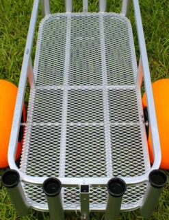 Fish-N-Mate 891 Aluminum Mesh Bottom Plate For Large Or Sr. Cart