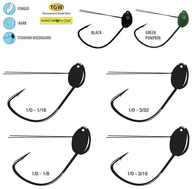 Gamakatsu G-Finesse Wacky Jig Head 2 Gamakatsu G-Finesse Wacky Jig Head - Image 2