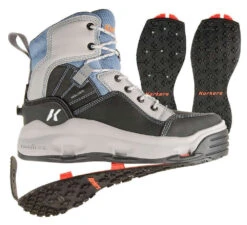 Korkers FB2320 Buckskin Mary Wading Boot W/ Studded Kling-On Soles