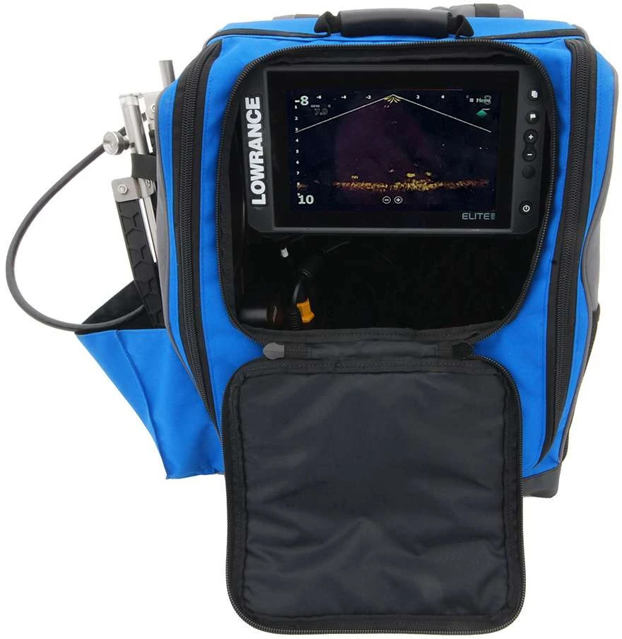 Lowrance Explorer Elite FS 9in W/ActiveTarget Ice Kit 1 Lowrance Explorer Elite FS 9in W/ActiveTarget Ice Kit