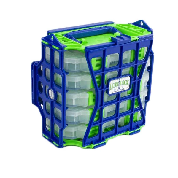 Lure Lock Lure Locker With 5 Pack Of Tackle Boxes 3 Lure Lock Lure Locker With 5 Pack Of Tackle Boxes - Image 3