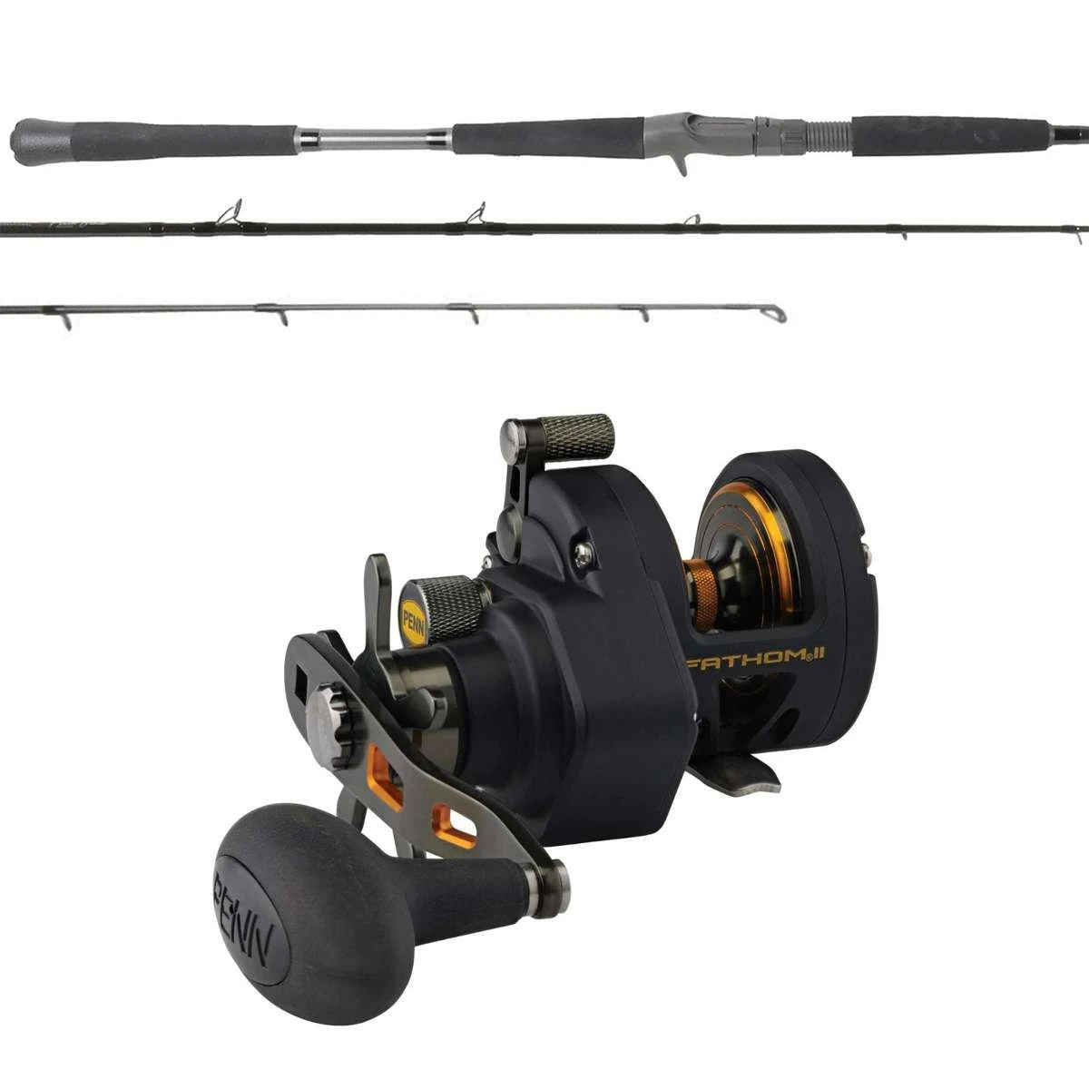 Penn Fathom II FTHII8XNSDStar Drag / OTI-PBI701MHFA Pitch Black Combo 1 Penn Fathom II FTHII8XNSDStar Drag / OTI-PBI701MHFA Pitch Black Combo