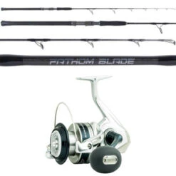 Shimano Saragosa SW A 20000 & OTI Fathom Blade Spinning Jigging Combo