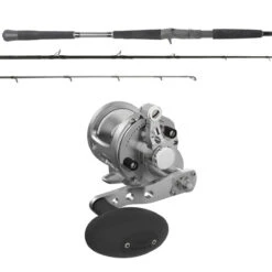 Avet SX G2 5.3 LH SLV / OTI-PBI701MHFA Pitch Black Inshore Combo