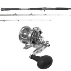 Avet SXJ G2 5.3 LH SLV / OTI-PBI701HFA Pitch Black Inshore Combo
