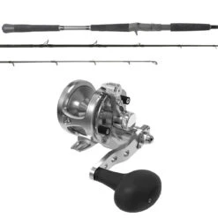 Avet SXJ G2 5.3 LH SLV / OTI-PBI701MHFA Pitch Black Inshore Combo