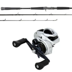 Shimano Tranx TRX300A / OTI-PBI701MHFC Pitch Black Inshore Combo