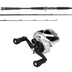 Shimano Tranx TRX400A / OTI-PBI701MHFC Pitch Black Inshore Combo