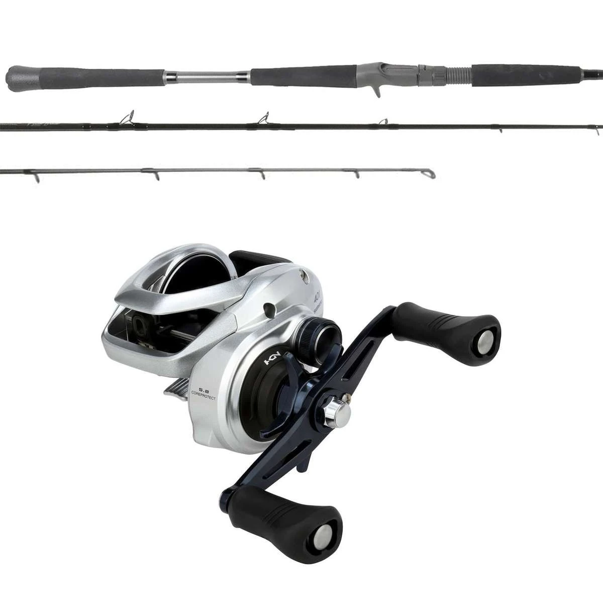 Shimano Tranx TRX401A / OTI-PBI701HFA Pitch Black Inshore Combo 1 Shimano Tranx TRX401A / OTI-PBI701HFA Pitch Black Inshore Combo