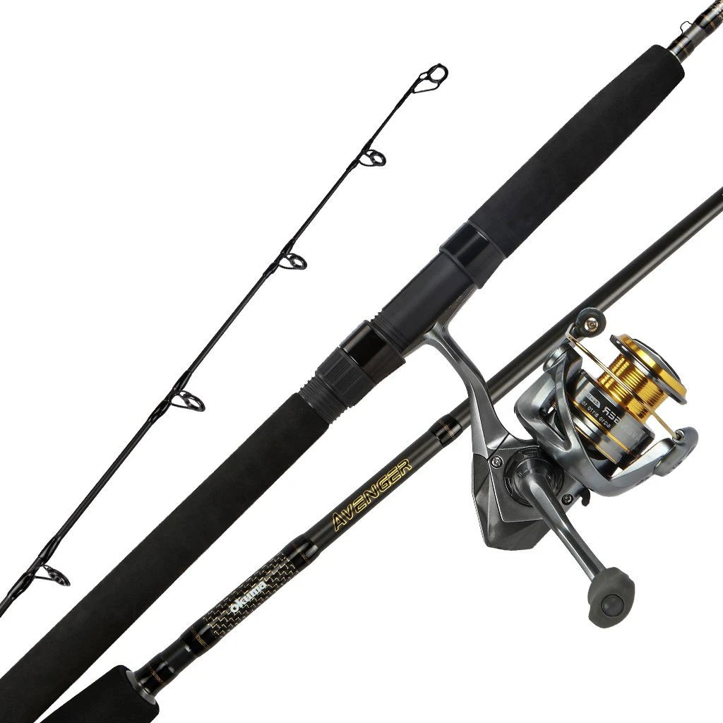 Okuma Avenger Spinning Combos - High-Performance 24-Ton Carbon Fishing Set 3 Okuma Avenger Spinning Combos - High-Performance 24-Ton Carbon Fishing Set - Image 3