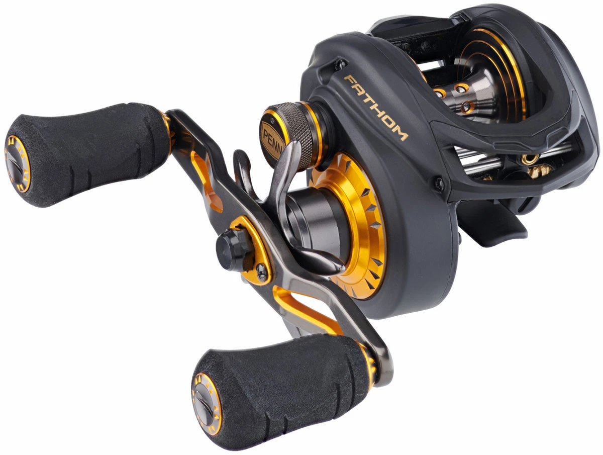 Penn Fathom Low-Profile Baitcasting Reels 1 Penn Fathom Low-Profile Baitcasting Reels