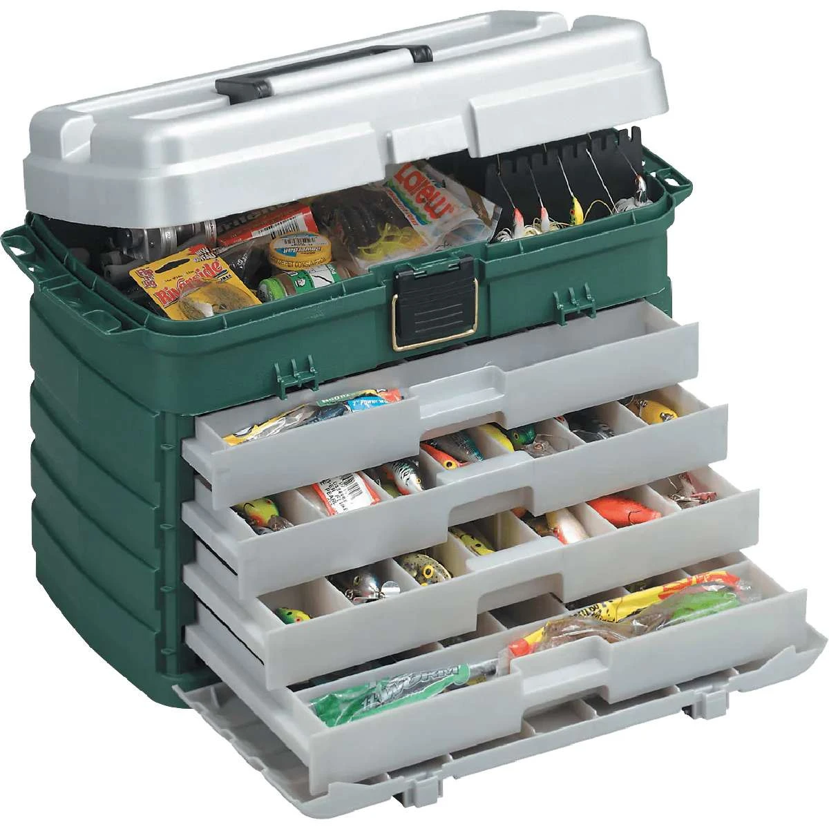 Plano 758-005 4 Drawer Tackle Box System 1 Plano 758-005 4 Drawer Tackle Box System