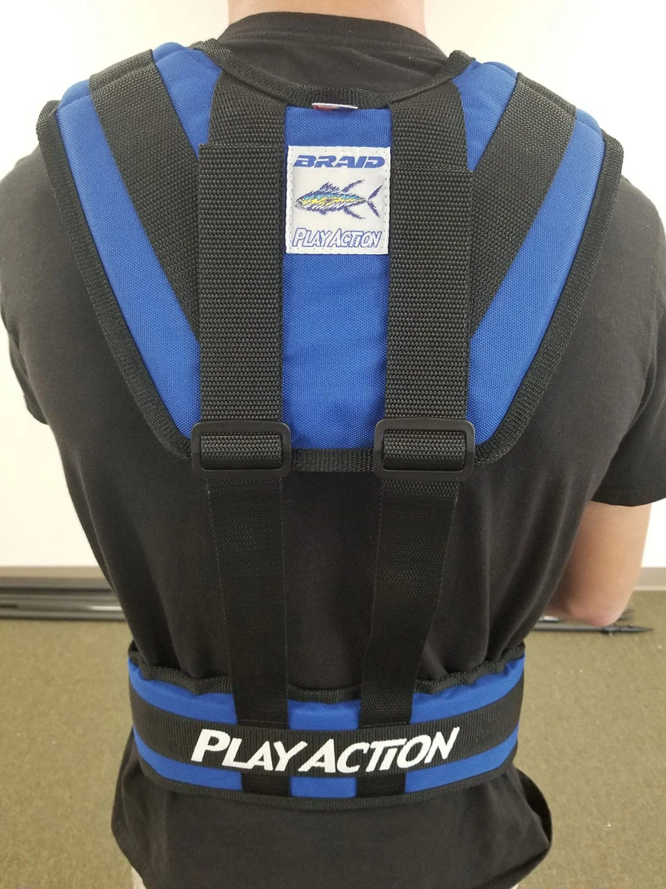 PlayAction Sailfish Shoulder Harness - Blue 2 PlayAction Sailfish Shoulder Harness - Blue - Image 2
