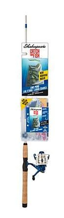 Shakespeare Catch More Fish Lake & Pond Spinning Rod and Reel Combo