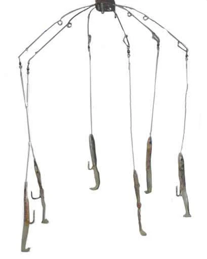 Sportfish Products 6 Arm Eel Umbrella Rig 1 Sportfish Products 6 Arm Eel Umbrella Rig