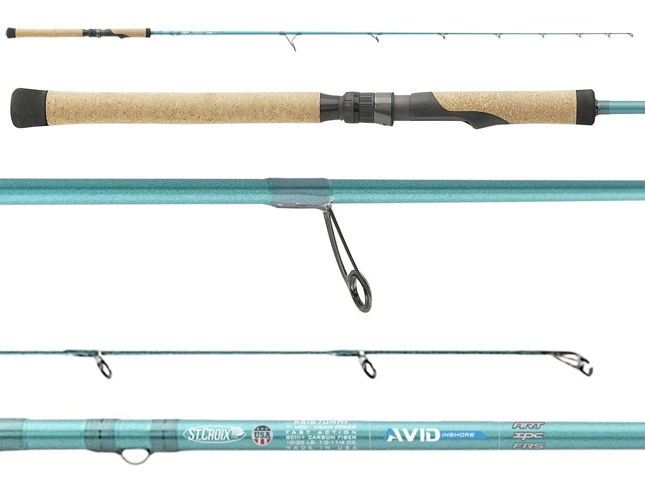 St. Croix Avid Series Inshore Spinning Rods 1 St. Croix Avid Series Inshore Spinning Rods