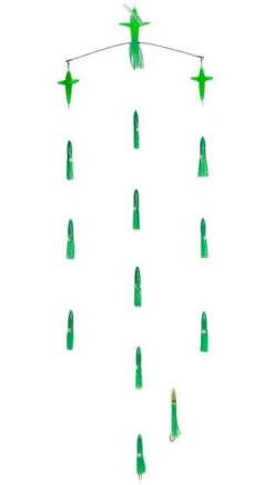 Sterling Tackle 22in Dial Tracker Bar W/ 6in Bulb Squid