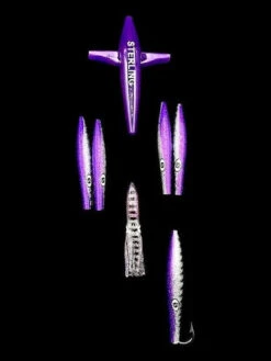 Sterling Tackle CedarRain Chain - Purple/Black