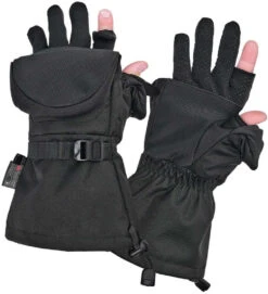 Striker Crossover Flip Mitt: Insulated Convertible Fishing Gloves -Fishing Tackle Sale striker ice crossover flip mitt 86530.1698434191