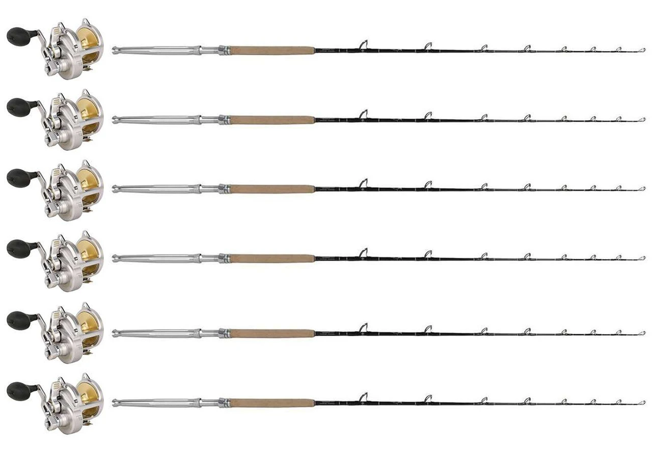 Shimano Talica A TAC20IIA / TDPSTSC661630SIC Sailfish Can. (6 Combos) 1 Shimano Talica A TAC20IIA / TDPSTSC661630SIC Sailfish Can. (6 Combos)