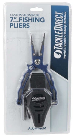 TackleDirect 7in Aluminum Fishing Plier W/ Rubber Sheath -Fishing Tackle Sale tackledirect mx13 7in aluminum fishing plier w rubber sheath 77109.1702068381