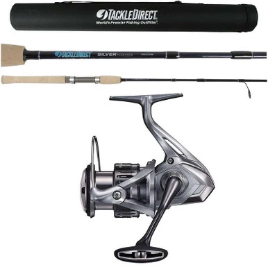 Shimano Nasci FC NASC3000HGFC / Silver Hook TDSSTS703M Travel Combo 1 Shimano Nasci FC NASC3000HGFC / Silver Hook TDSSTS703M Travel Combo