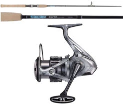 Shimano Nasci FC NAS4000XGFC / Silver Hook TDSS702MH Travel Combo