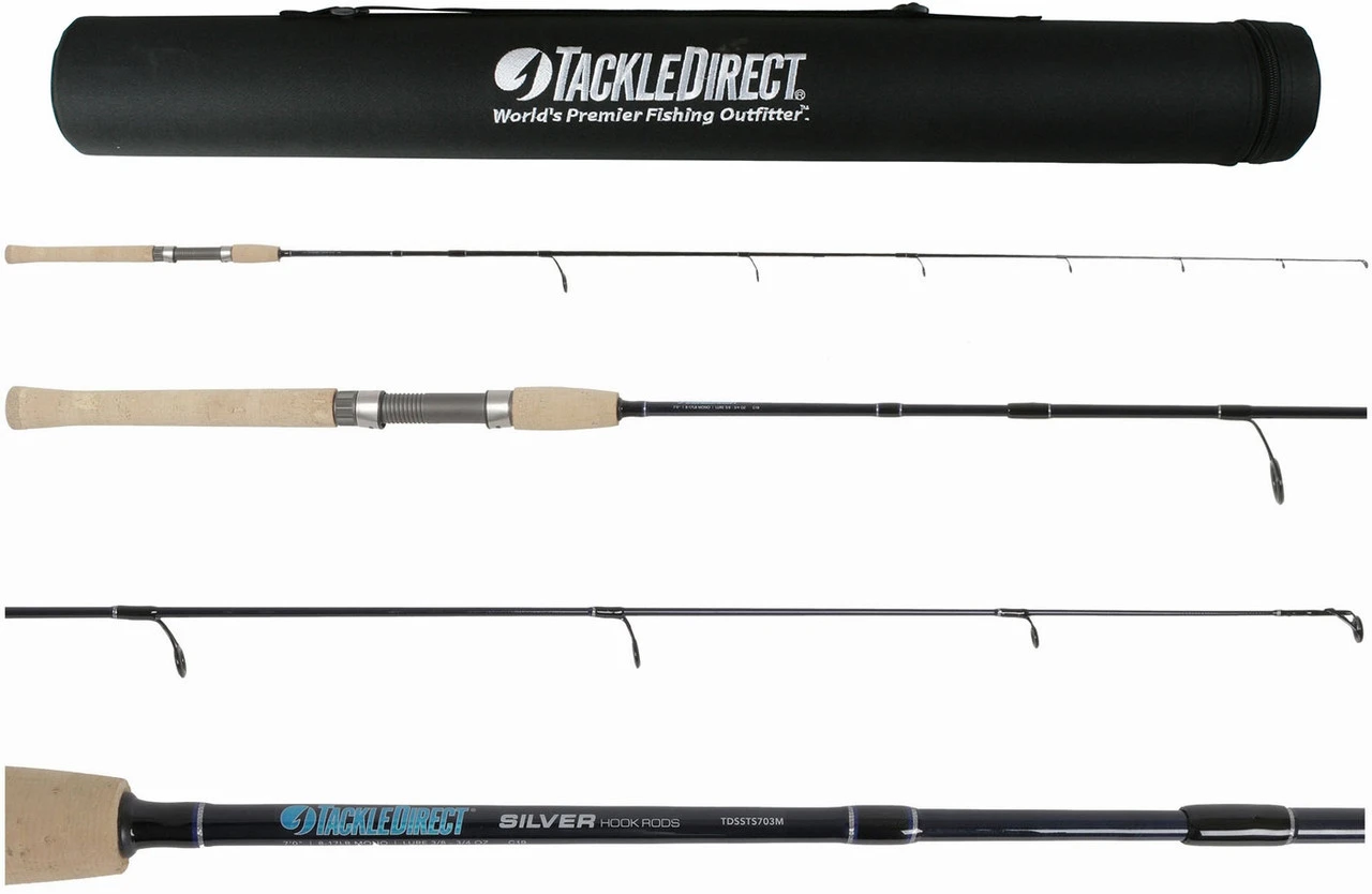 Penn Battle III DX & TackleDirect Silver Hook 7' MH Travel Spinning Combo 2 Penn Battle III DX & TackleDirect Silver Hook 7' MH Travel Spinning Combo - Image 2