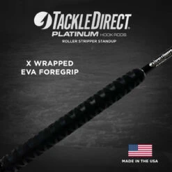 TackleDirect TDPS603050RS Platinum Hook Roller Stripper Conventional Standup Rod (Alps Reel Seat) -Fishing Tackle Sale tackledirect tdps603050rs platinum hook roller stripper standup rod 01717.1755709173