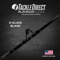 TackleDirect TDPS605080RS Platinum Hook Roller Stripper Conventional Standup Rod (Alps Reel Seat) -Fishing Tackle Sale tackledirect tdps605080rs platinum hook roller stripper standup rod 38978.1755709177