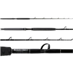 TackleDirect TDPS605080SIN Platinum Hook Ring Guide Conventional Standup Rod