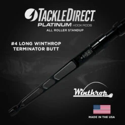 Penn International 50VISX / TDPS605080WTXC-Terminator Combo -Fishing Tackle Sale tackledirect tdps605080wtxc terminator int50visx platinum hook ar standup combo 42630.1728921702
