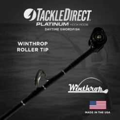 TackleDirect TDPS6105080WTSIC Platinum Hook Daytime Swordfish Rod -Fishing Tackle Sale tackledirect tdps6105080wtsic platinum hook rod 81633.1731334879