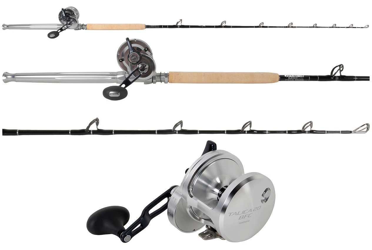Shimano Talica BFC / Platinum Hook TDPSTSC661630SIC Billfish Combo 1 Shimano Talica BFC / Platinum Hook TDPSTSC661630SIC Billfish Combo
