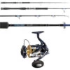 Shimano Stella STLSW8000PGC / TackleDirect TDSSJ561H Silver Hook Jigging Combo