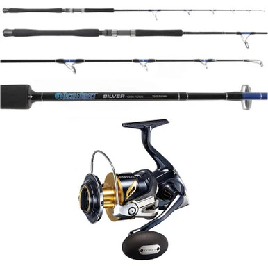 Shimano Stella STLSW8000PGC / TackleDirect TDSSJ561H Silver Hook Jigging Combo 1 Shimano Stella STLSW8000PGC / TackleDirect TDSSJ561H Silver Hook Jigging Combo