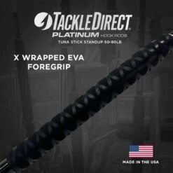 TackleDirect TDTS605080 Platinum Hook Tuna Stick Standup Rod -Fishing Tackle Sale tackledirect tdts605080 platinum hook tuna stick standup rod 35818.1721848896