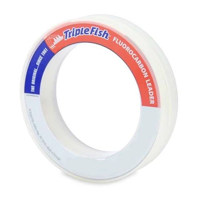Triple Fish Fluorocarbon Leader 50yds Clear 1 Triple Fish Fluorocarbon Leader 50yds Clear