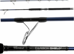 Tsunami Carbon Shield II Boat Spinning Rods