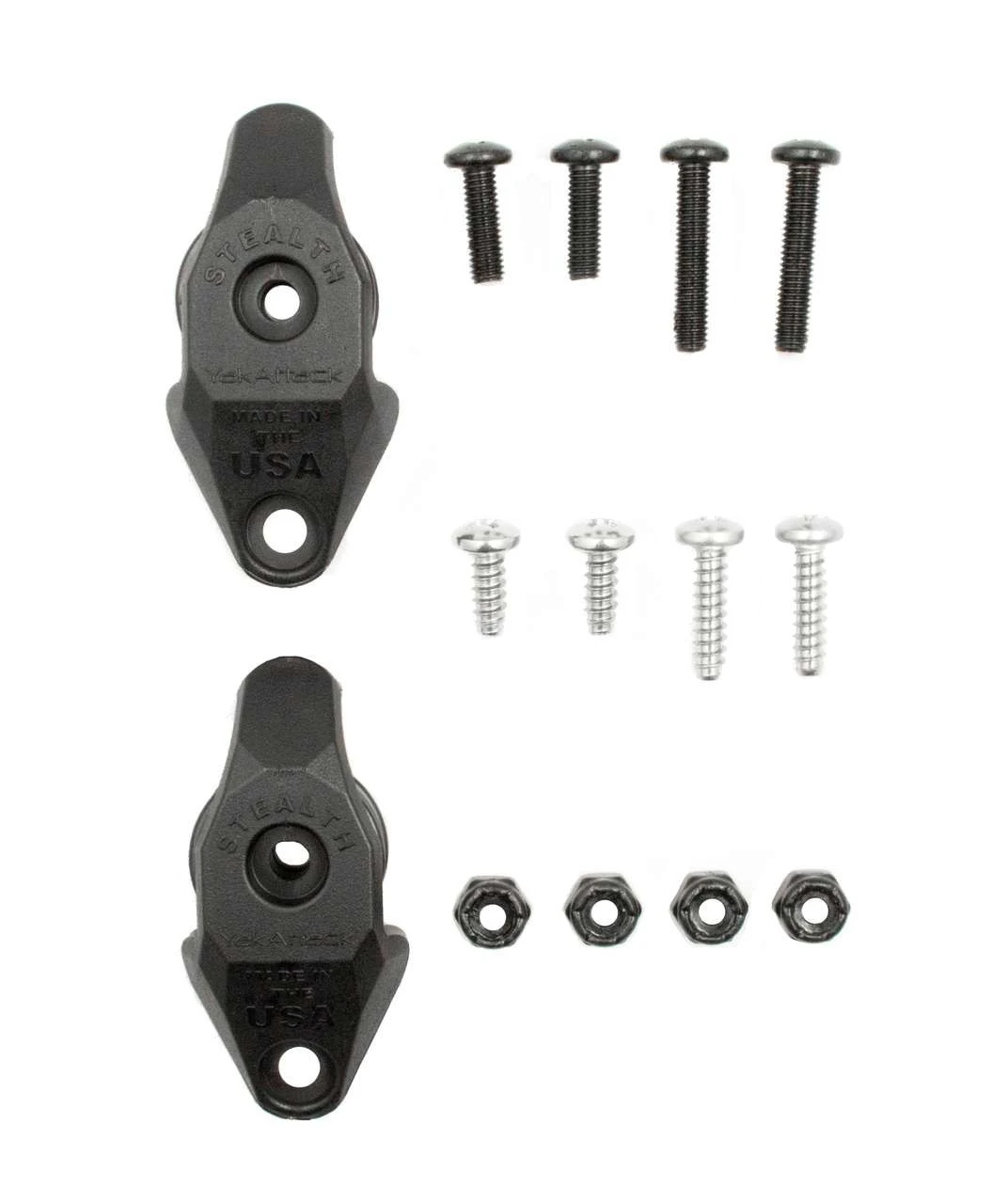 YakAttack Stealth Pulley With Hardware - 2 Pack 1 YakAttack Stealth Pulley With Hardware - 2 Pack