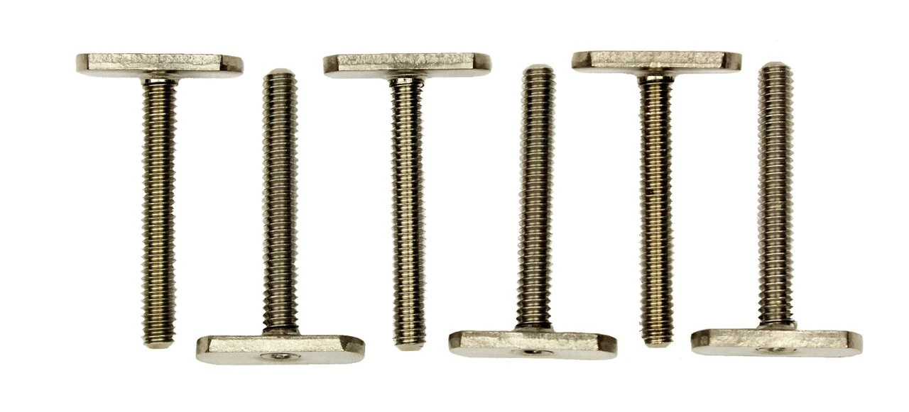 YakAttack MightyBolts - 1" Stainless Steel Track Hardware (6 Pack) 3 YakAttack MightyBolts - 1" Stainless Steel Track Hardware (6 Pack) - Image 3